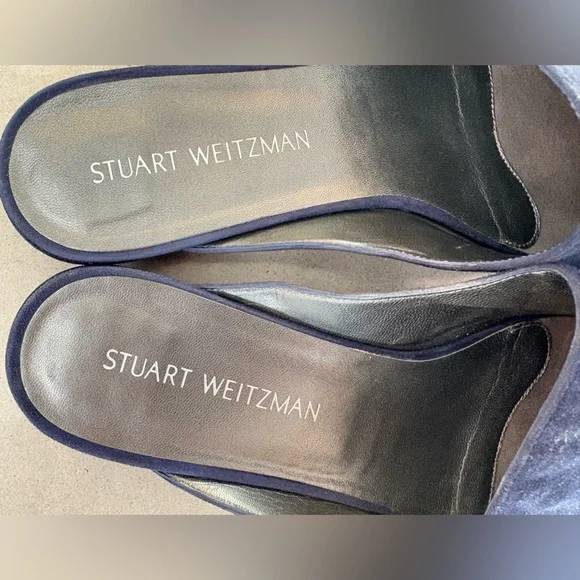 Stuart Weitzman Suede Mules - Picture 9 of 10